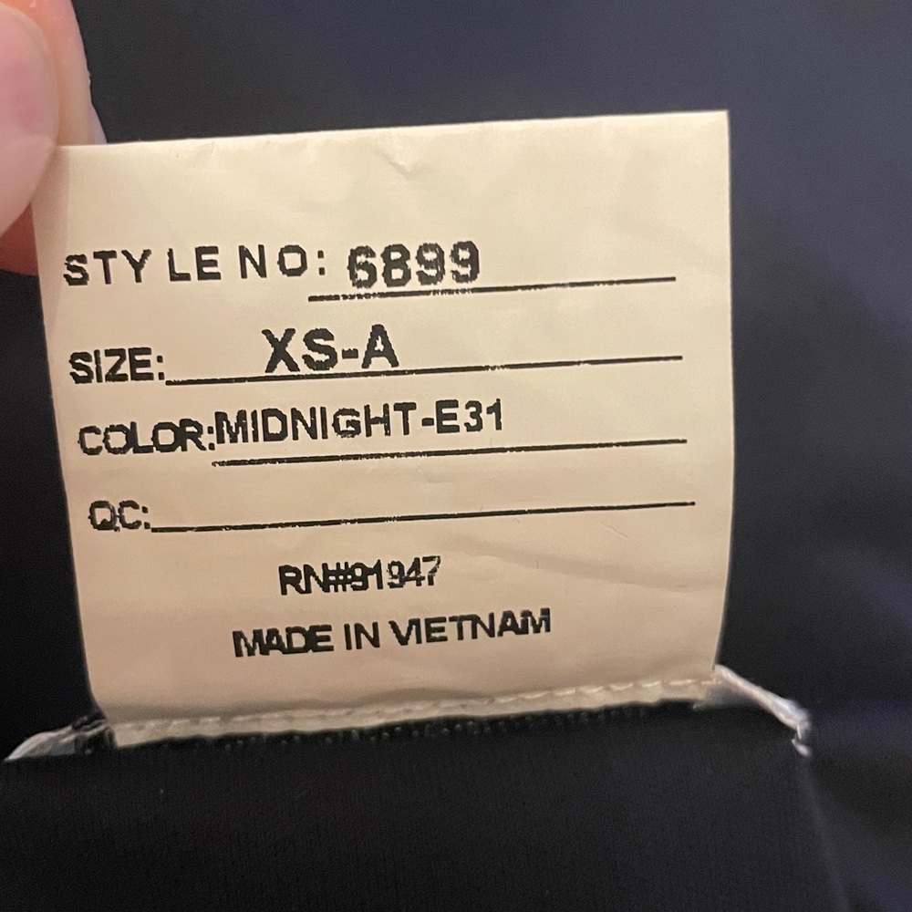 After Six Midnight Navy Satin Draped Maxi Gown - Picture 6 of 9